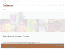 Tablet Screenshot of pro-pasiv.cz